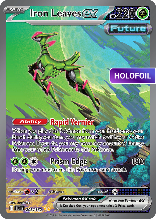 Iron Leaves ex (TEF) #203 [EN/H] s/o