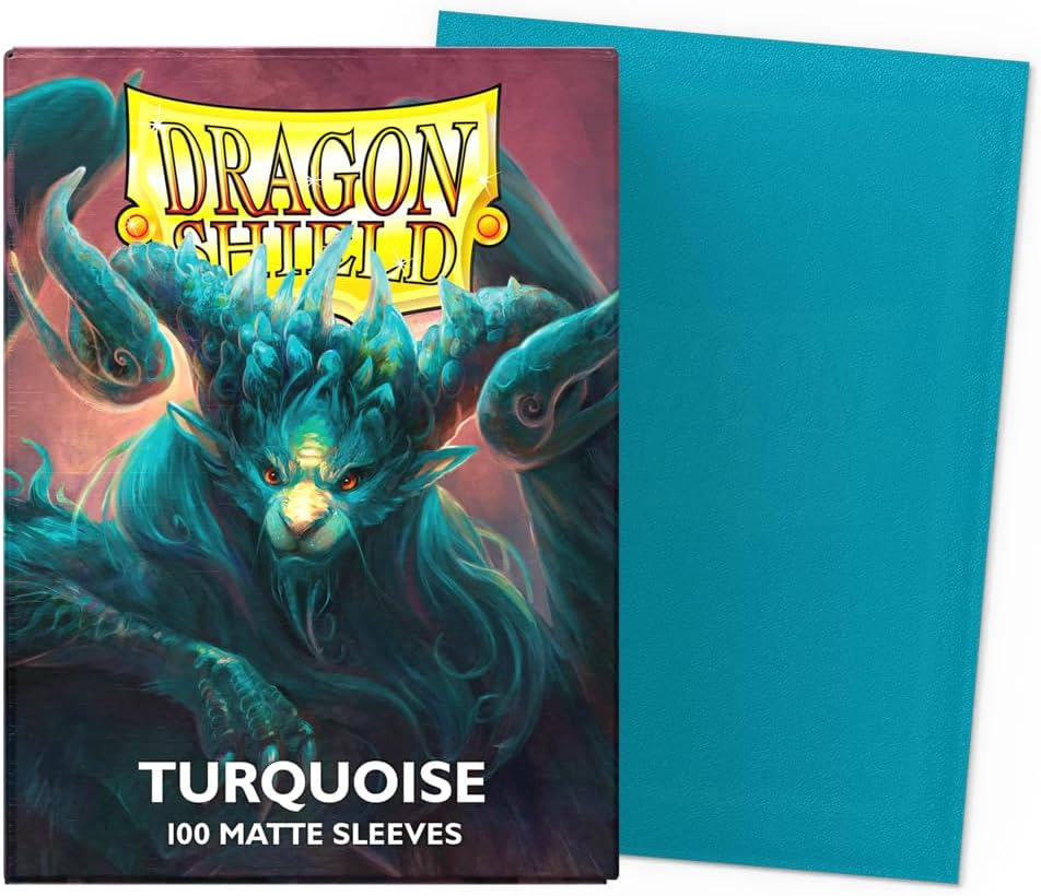 Dragon Shield Matte Sleeves - Turquoise (100-Pack)
