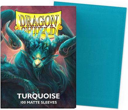 Dragon Shield Matte Sleeves - Turquoise (100-Pack)