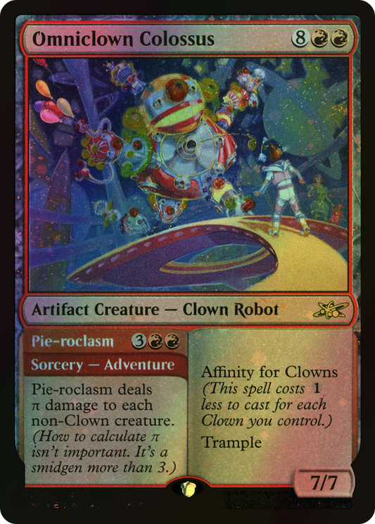Omniclown Colossus // Pie-roclasm - Galaxy Foil (UNF) #402 [EN/F]