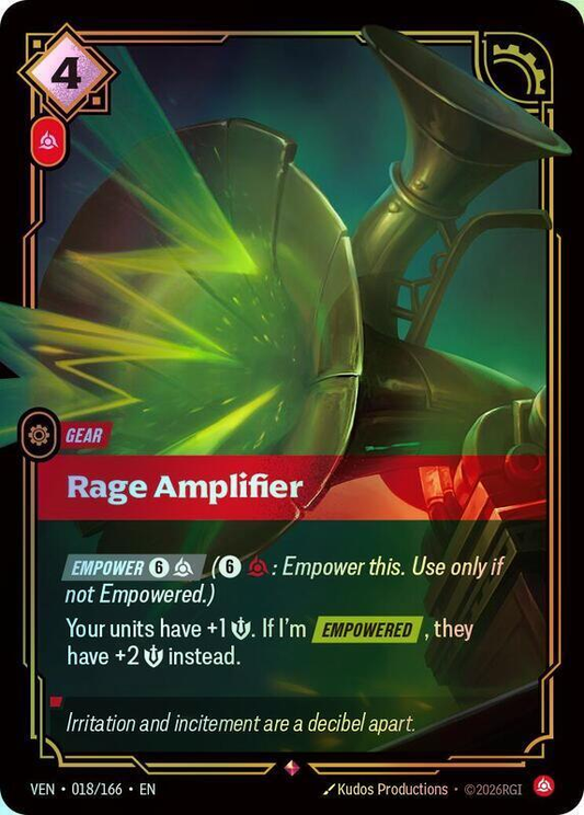 Rage Amplifier (VEN) #018 [EN/F]