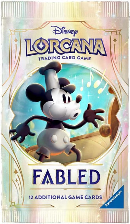 Lorcana Fabled Booster Pack (12 Cards)