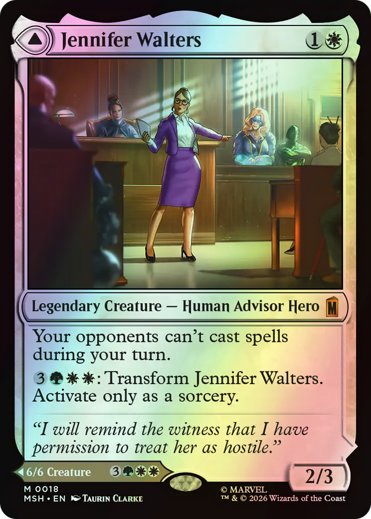 Jennifer Walters // The Sensational She-Hulk (MSH) #18 [EN/F]