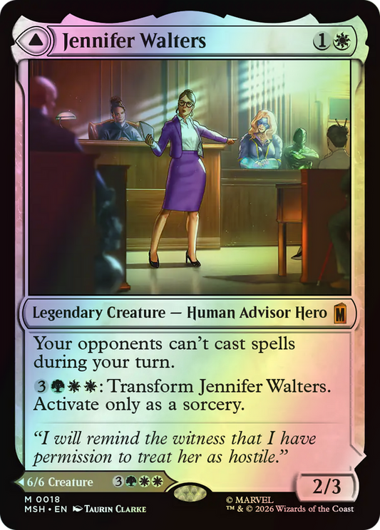 Jennifer Walters // The Sensational She-Hulk (MSH) #18 [EN/F]