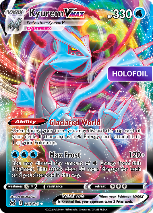 Kyurem VMAX (LOR) #049 [EN/H] s/o