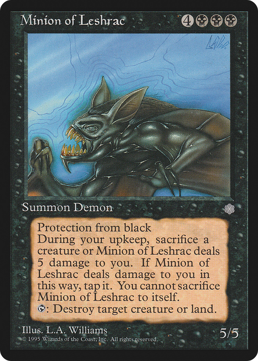 Minion of Leshrac (ICE) #150 [EN/N]