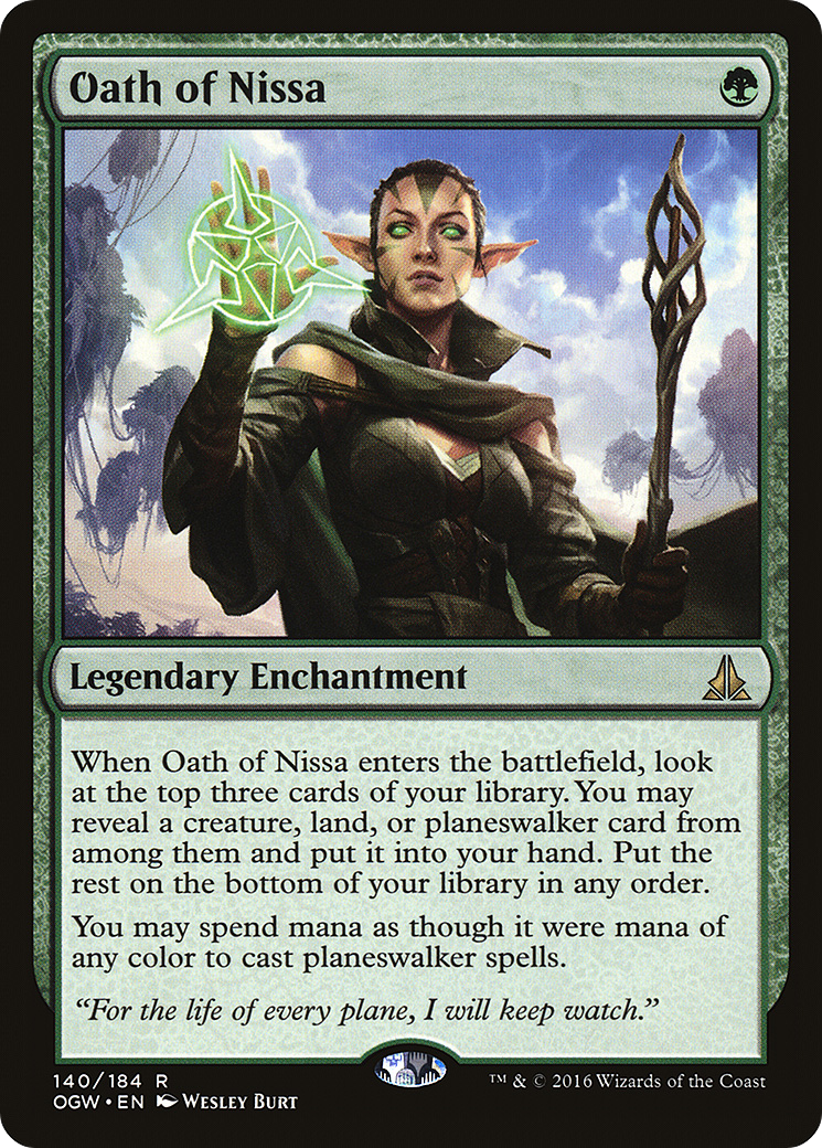 Oath of Nissa (OGW) #140 [EN/N]