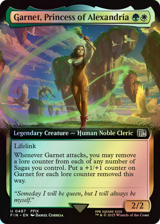 Garnet, Princess of Alexandria (FIN) #487 [EN/F] s/o