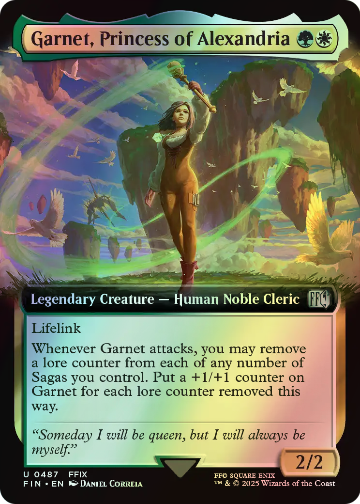 Garnet, Princess of Alexandria (FIN) #487 [EN/F] s/o