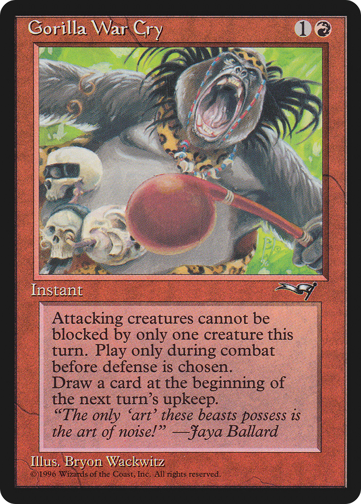 Gorilla War Cry (ALL) #73a [EN/N]