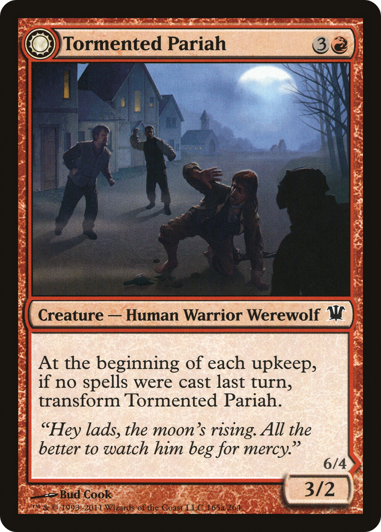 Tormented Pariah // Rampaging Werewolf (ISD) #165 [EN/N]