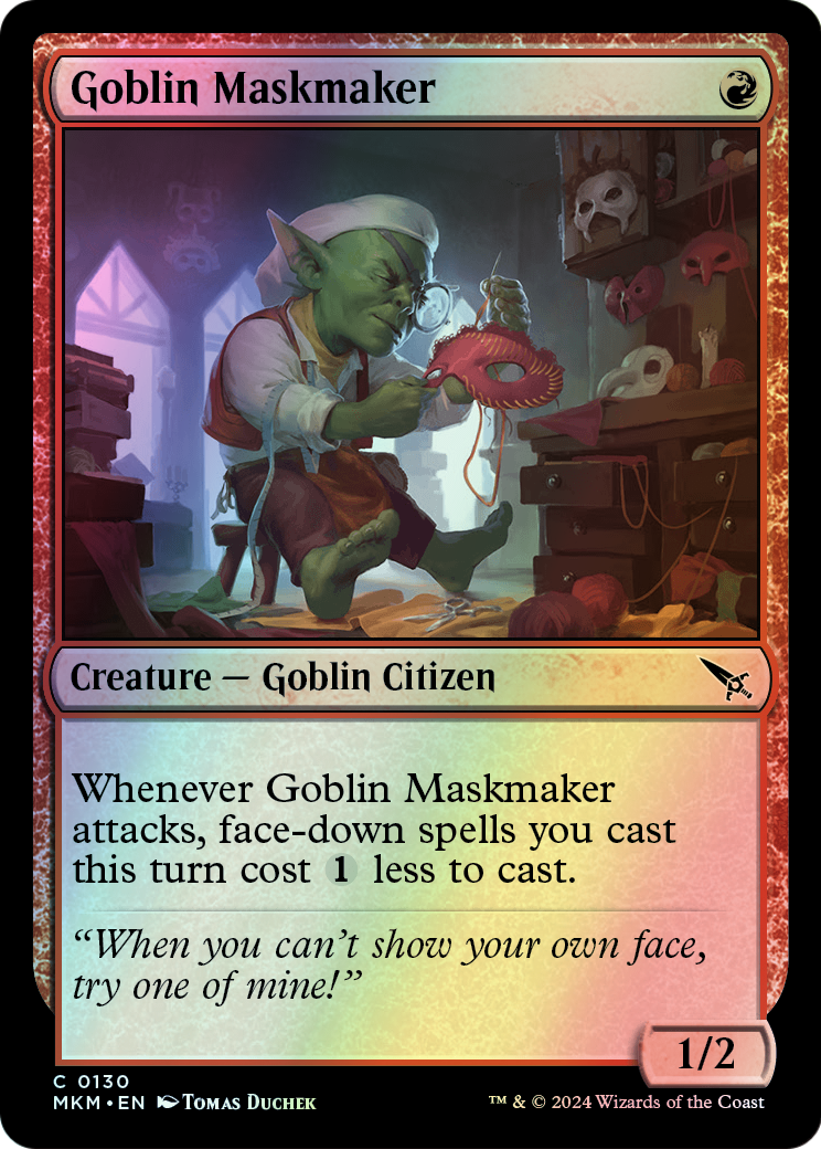 Goblin Maskmaker (MKM) #130 [EN/F]