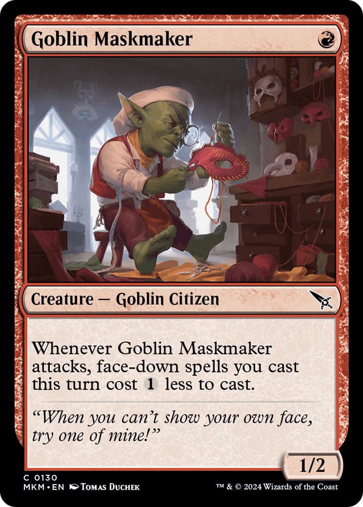 Goblin Maskmaker (MKM) #130 [EN/N]