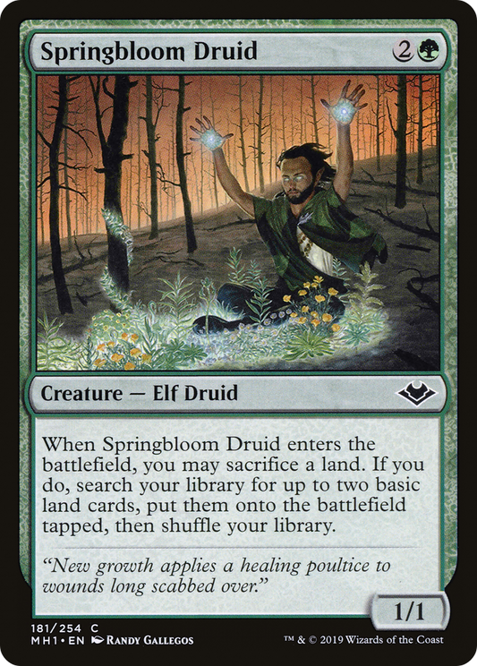Springbloom Druid (MH1) #181 [EN/N]