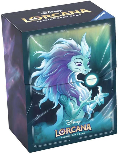 Lorcana TCG Deck Box: Sisu – Divine Water Dragon (80 Cards)