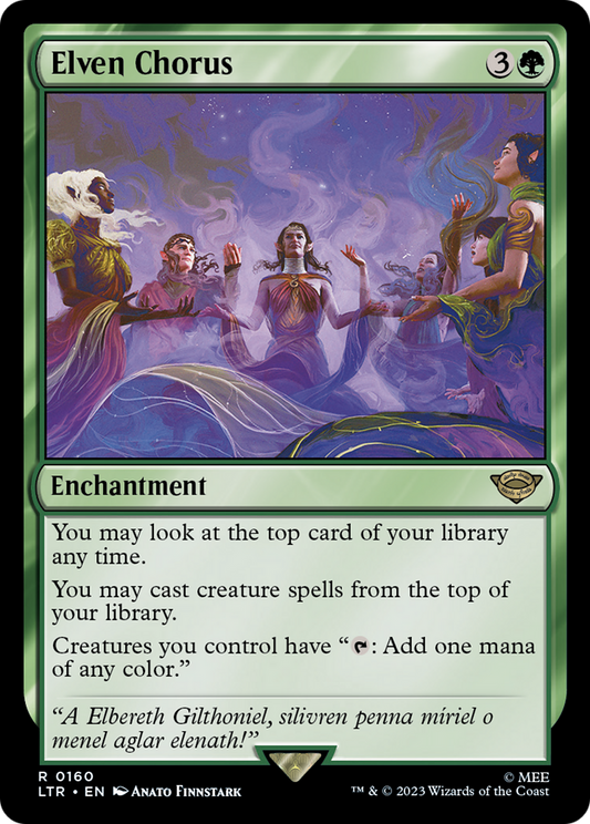 Elven Chorus (LTR) #160 [EN/N] s/o