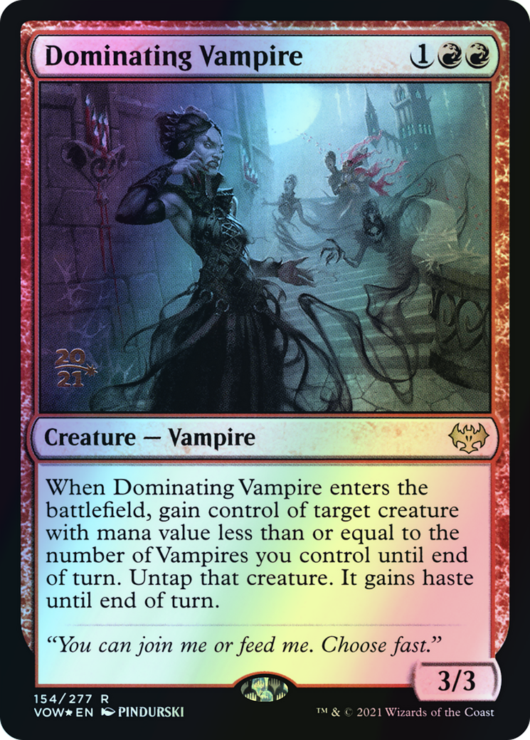Dominating Vampire (PVOW) #154s [EN/F]