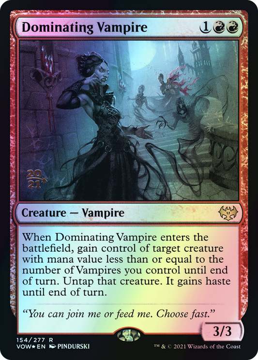 Dominating Vampire (PVOW) #154s [EN/F]