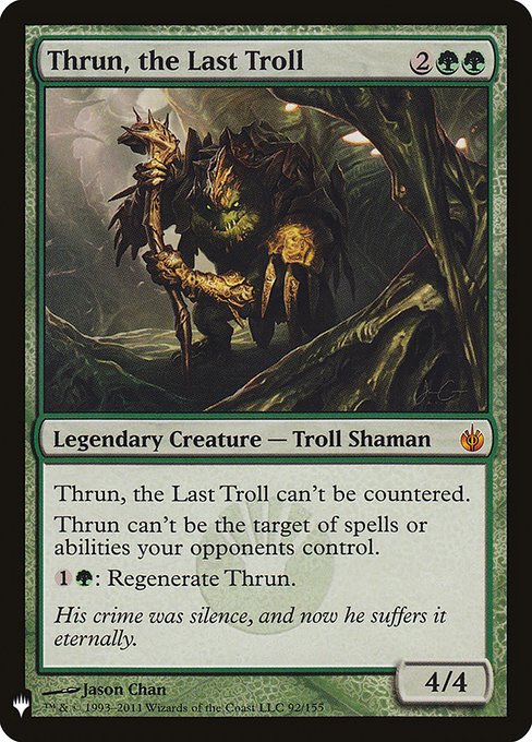 Thrun, the Last Troll (PLST) #MBS-92 [EN/N] s/o