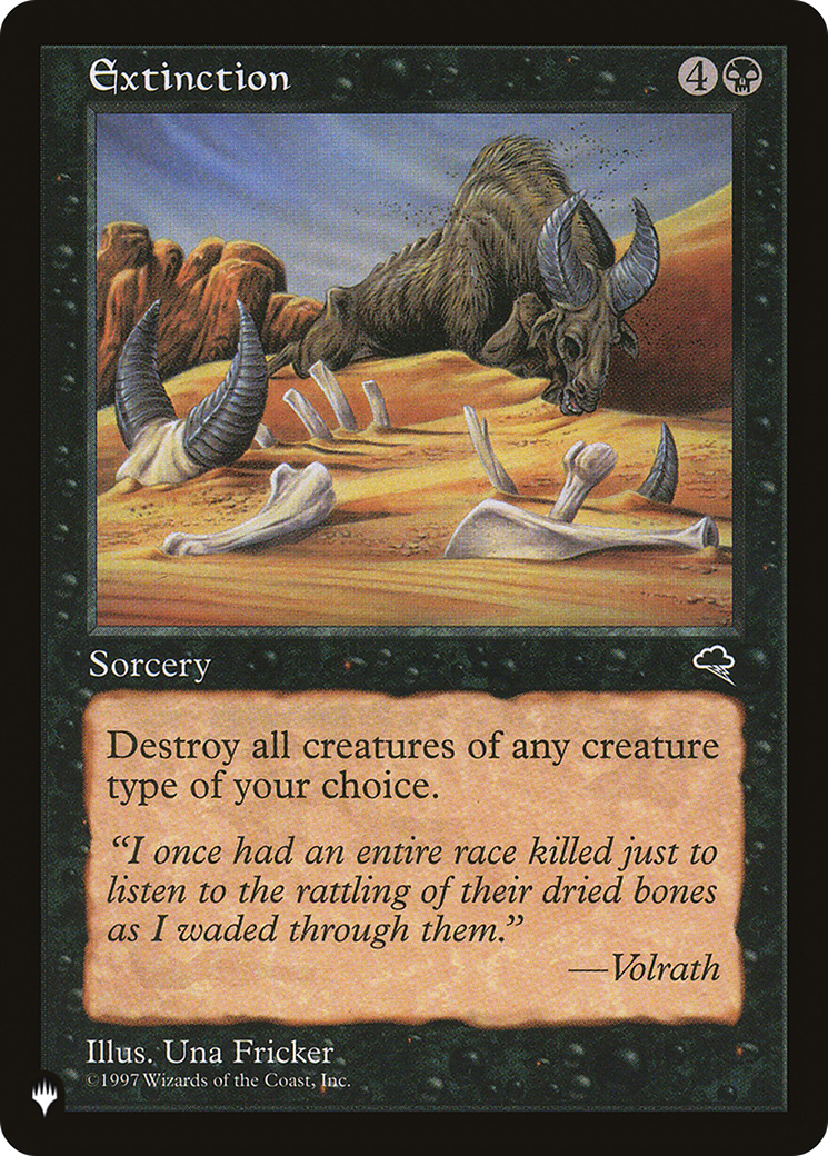 Extinction (PLST) #TMP-135 [EN/N] s/o