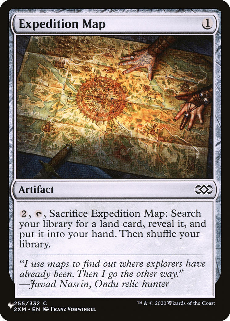 Expedition Map (PLST) #2XM-255 [EN/N] s/o