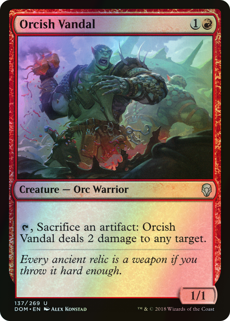 Orcish Vandal (DOM) #137 [EN/F]