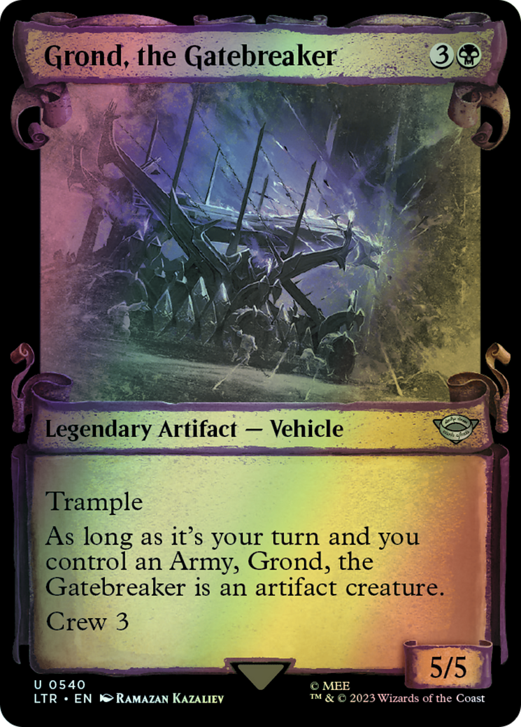 Grond, the Gatebreaker - Silver Foil (LTR) #540 [EN/F] s/o