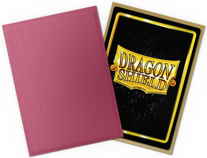 Dragon Shield Dual Matte Standard Sleeves - Pomegranate and Gold (100-Pack)