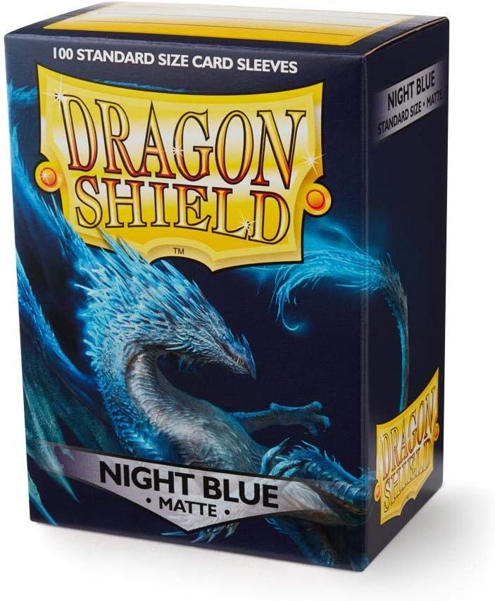 Dragon Shield Matte Sleeves - Night Blue (100-Pack)