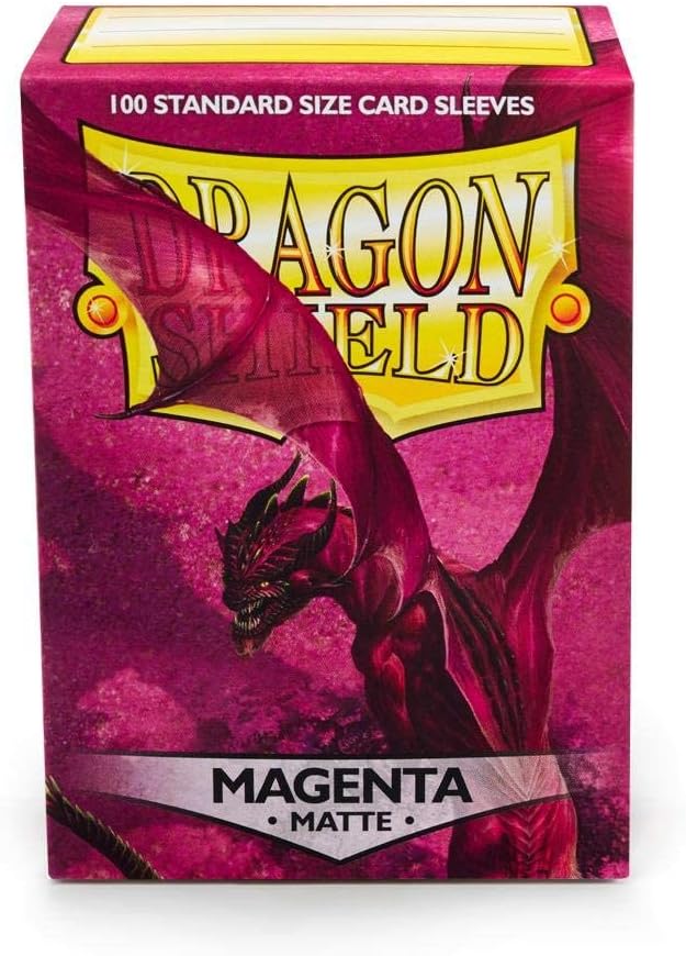 Dragon Shield Matte Sleeves - Magenta (100-Pack)