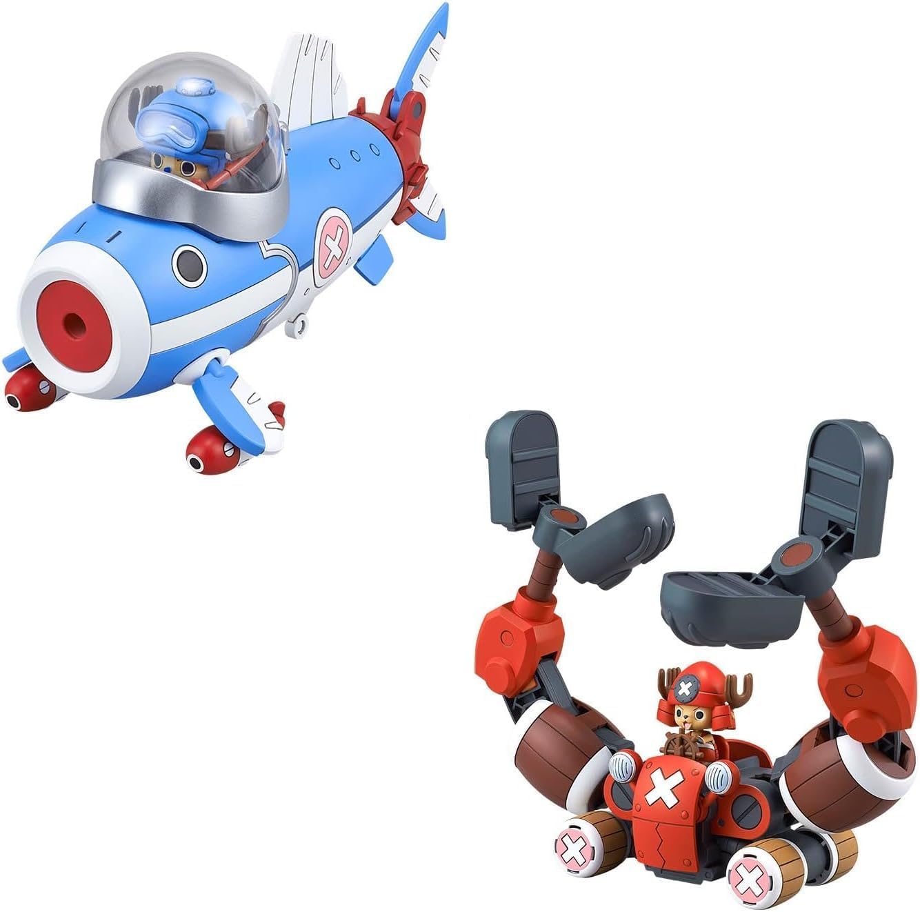 One Piece - Chopper Robo 3 & 5 (Chopper Submarine & Chopper Crane) Model Kit