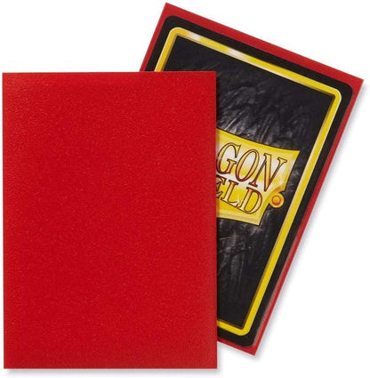 Dragon Shield Matte Sleeves - Crimson (100-Pack)
