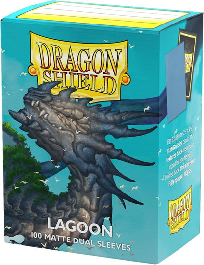 Dragon Shield Dual Matte Standard Sleeves - Lagoon (100-Pack)