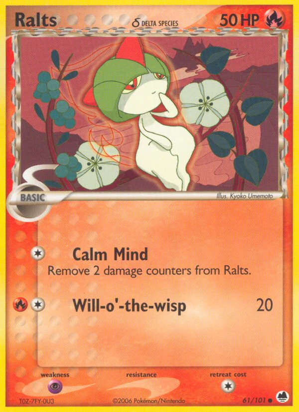 Ralts δ (DF) #61 [EN/N]