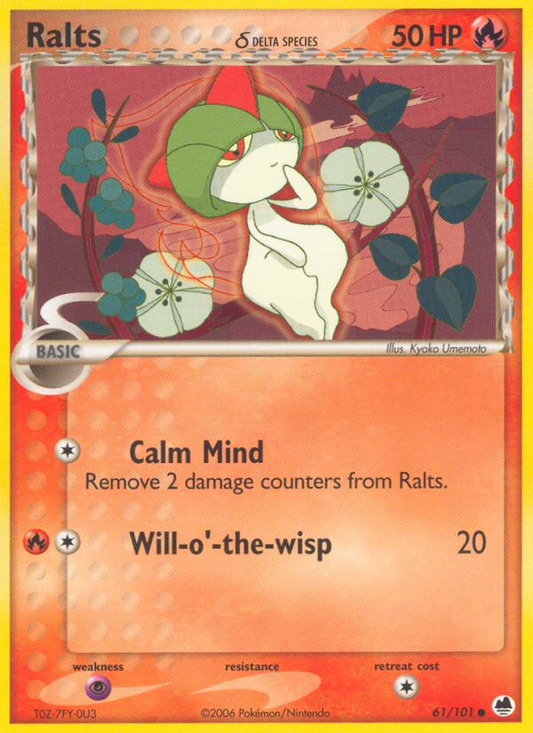 Ralts δ (DF) #61 [EN/N]