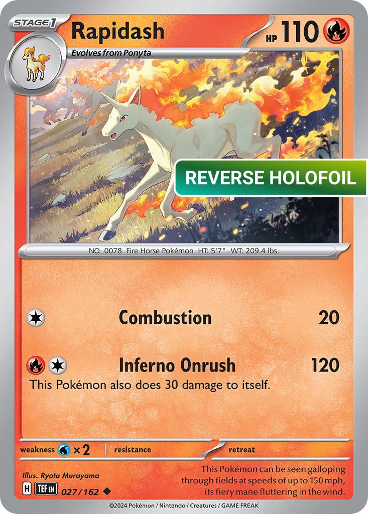 Rapidash (TEF) #27 [EN/R]