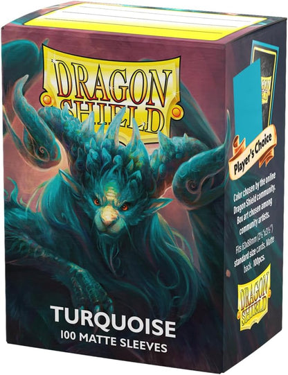 Dragon Shield Matte Sleeves - Turquoise (100-Pack)