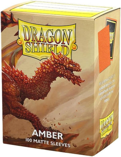 Dragon Shield Matte Sleeves - Amber (100-Pack)