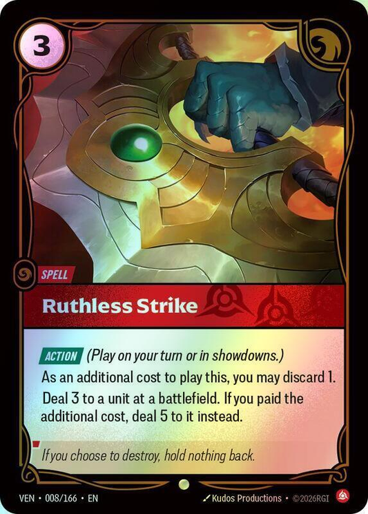 Ruthless Strike (VEN) #008 [EN/F]