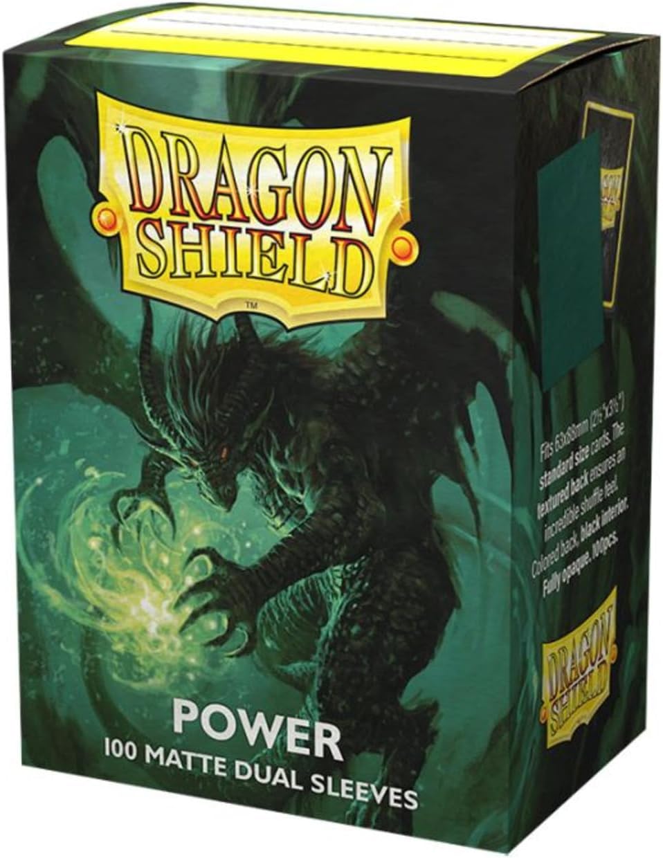 Dragon Shield Dual Matte Standard Sleeves - Power (100-Pack)