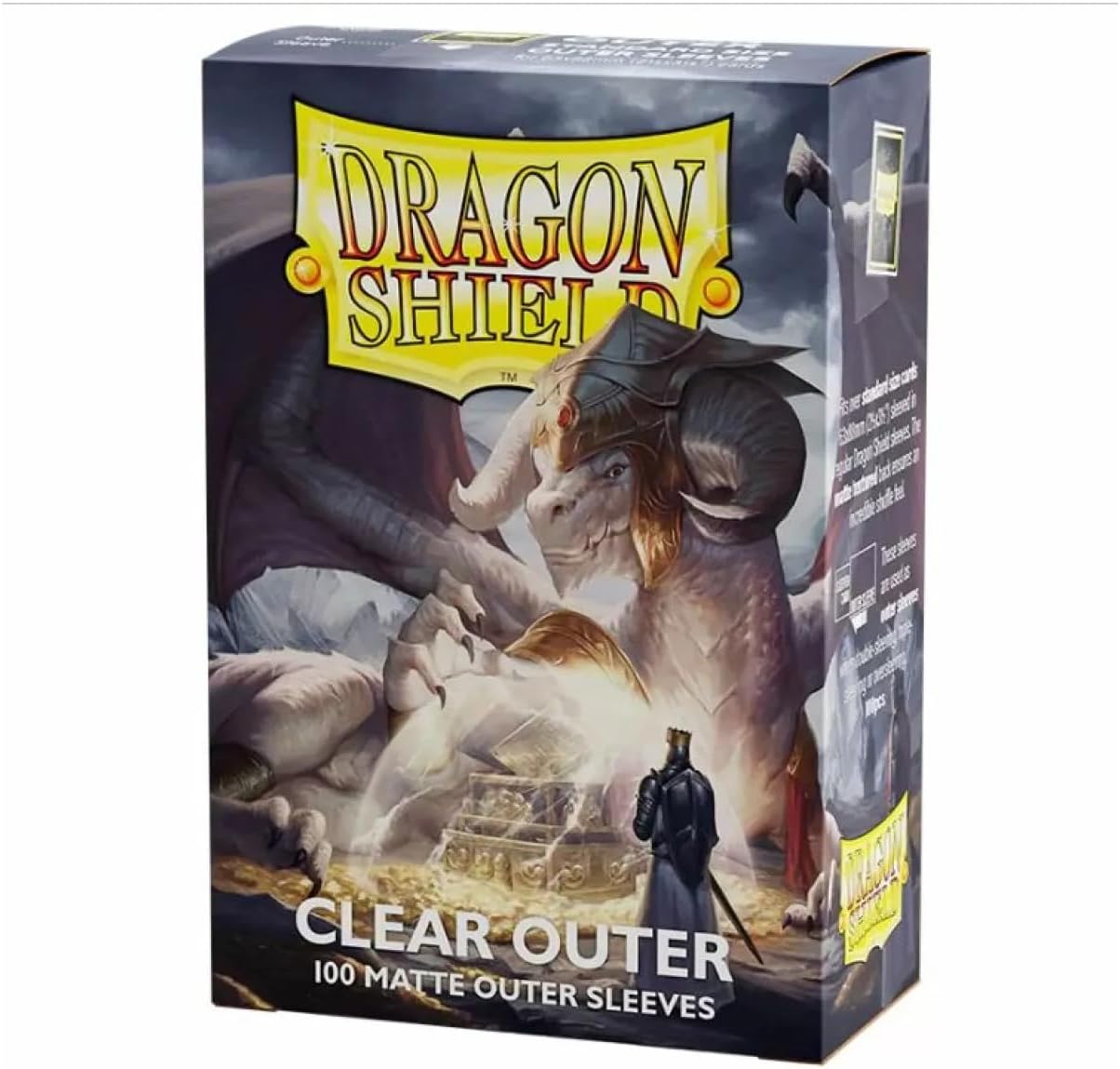 Dragon Shield Matte Outer Sleeves - Clear (100-Pack)