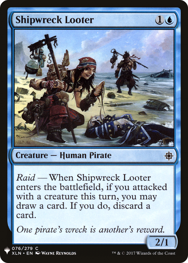 Shipwreck Looter (PLST) #XLN-76 [EN/N]