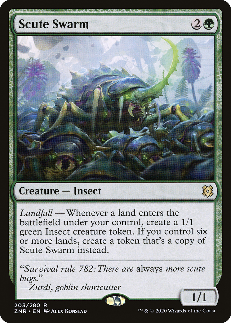 Scute Swarm (ZNR) #203 [EN/N]
