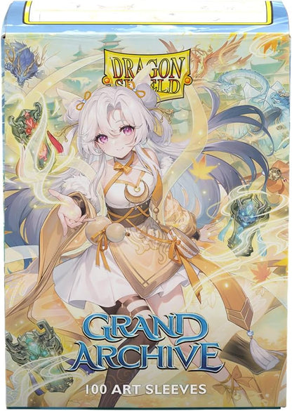 Dragon Shield Sleeves: Grand Archive - Guo Jia, Heaven's Favored - Matte Art Sleeves