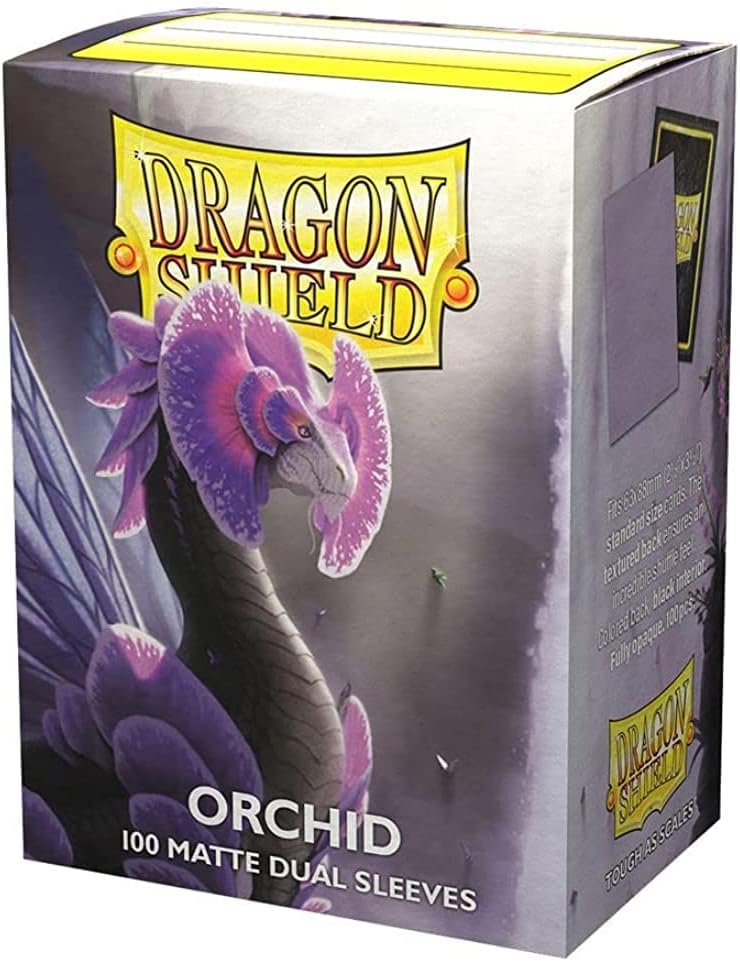 Dragon Shield Dual Matte Standard Sleeves - Orchid (100-Pack)