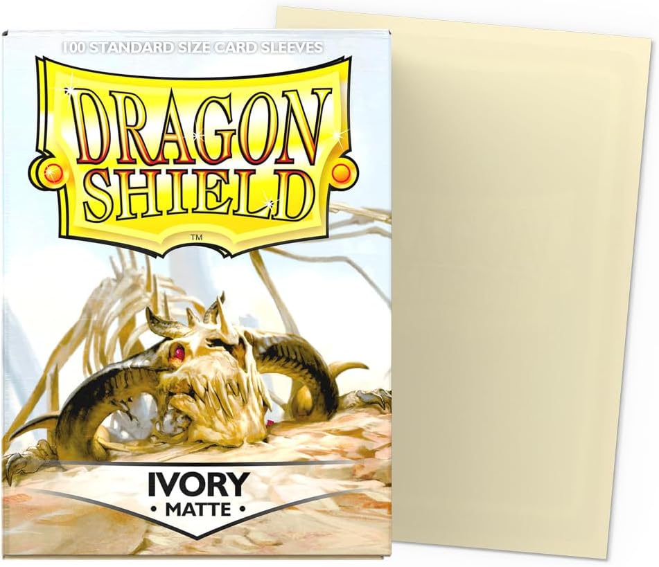 Dragon Shield Matte Sleeves - Ivory (100-Pack)