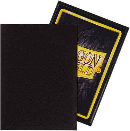 Dragon Shield Matte Sleeves - Black (100-Pack)