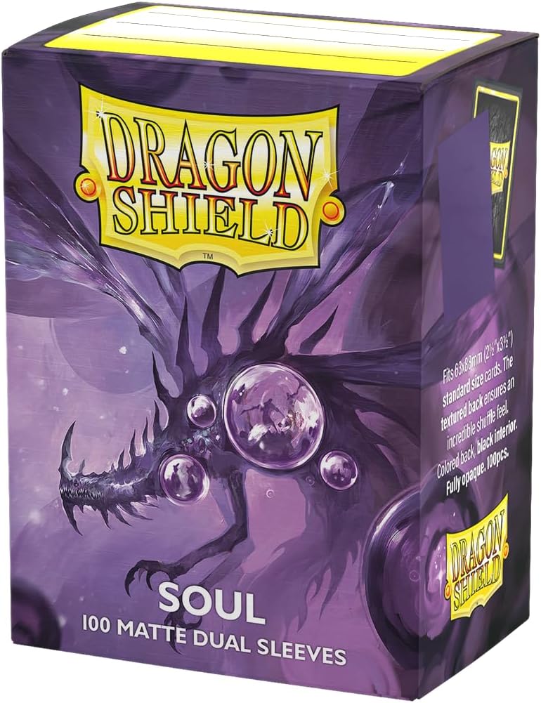 Dragon Shield Dual Matte Standard Sleeves - Soul (100-Pack)