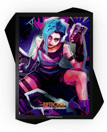 Riftbound Art Sleeves: Jinx - 100ct Card