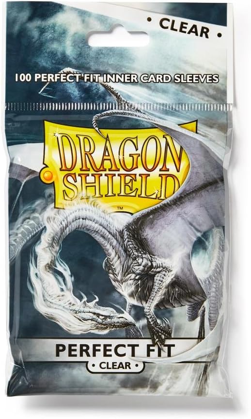 Dragon Shield Perfect Fit Sleeves 100ct - Clear